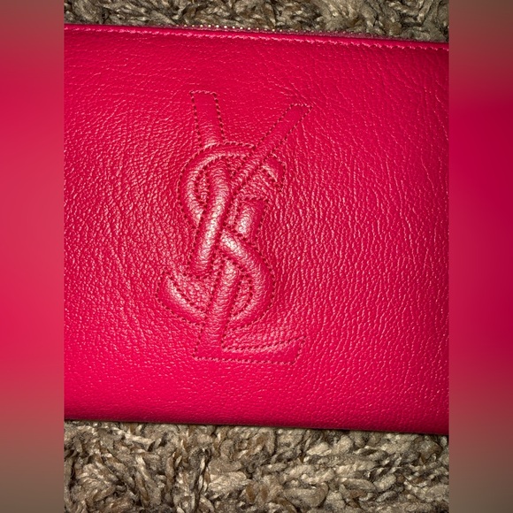 Authentic ✨ Saint Laurent Zip Purse Long Wallet - Picture 2 of 8